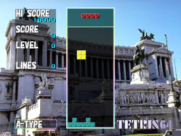 Tetris 64 (Japan) (En) screen shot game playing